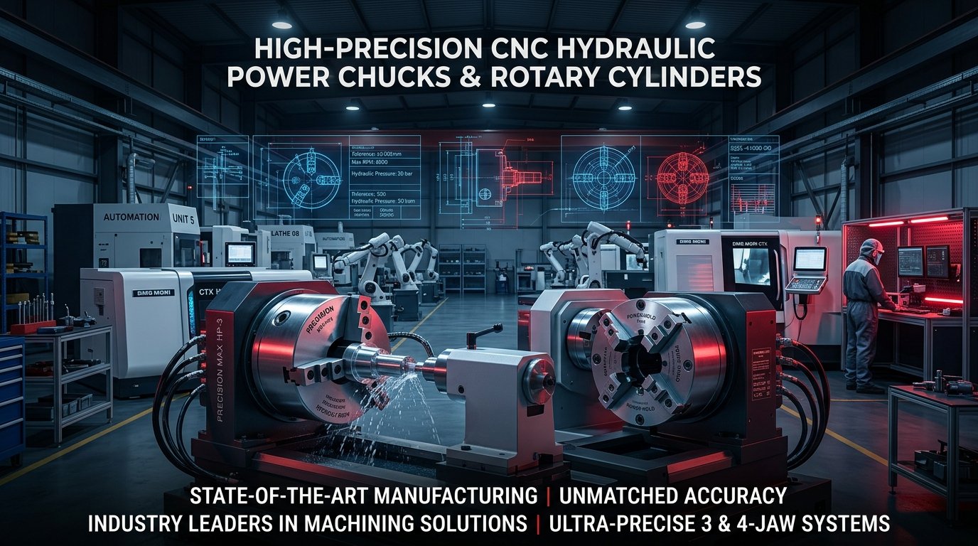 Preventing Rotary Hydraulic Cylinder Pressure Loss & Seal Failure on CNC Lathes